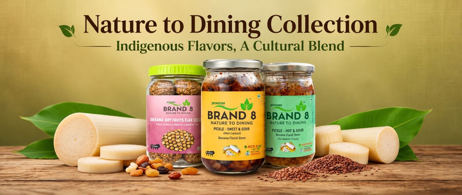 Discover Brand 8 Natural Foods – Traditional Taste. Modern Nutrition.